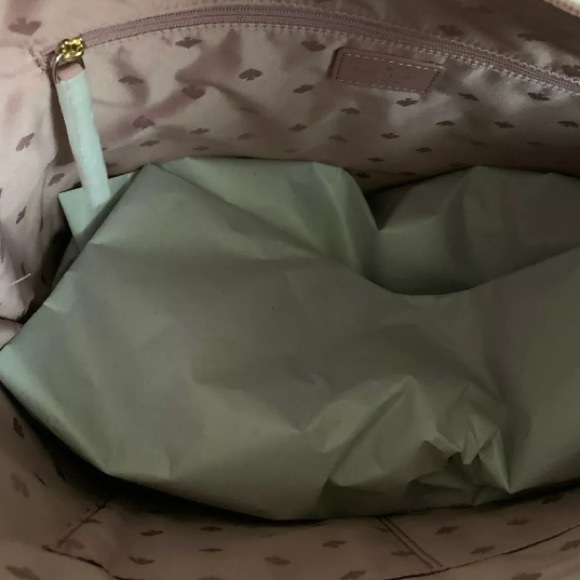 #bagsavenue Glitter Kate spade penny Greta court tote peony FAST SHIPPING - Picture 6 of 6